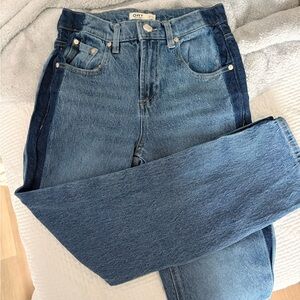 Oat New York Women's Blue Straight Leg Jeans